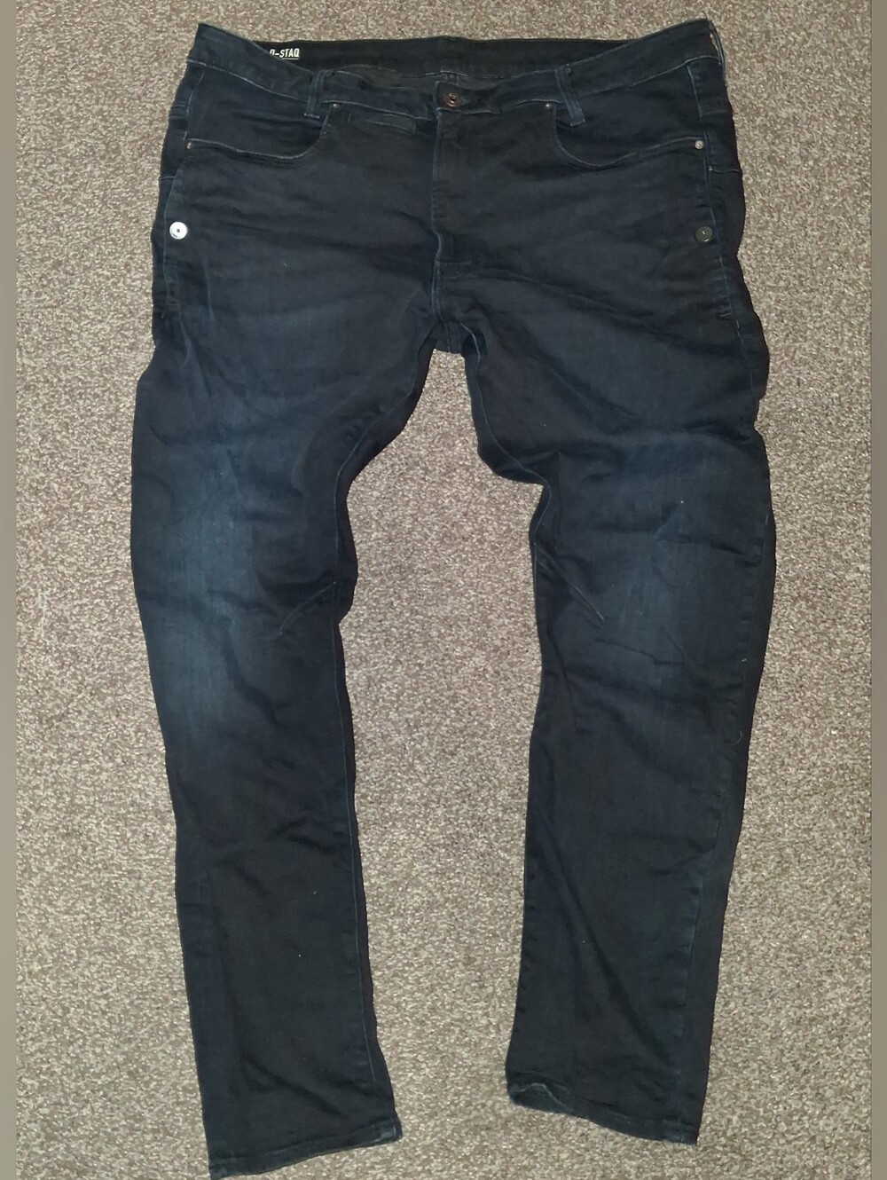 G-Star Men’s Skinny Jeans - Dark Blue  Denim Wash